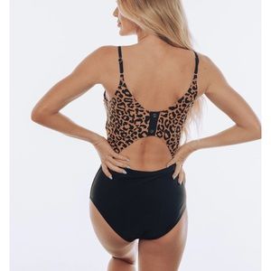The Sailor — Leopard Print One Piece